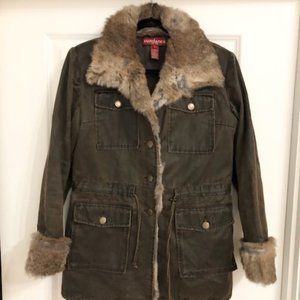 JACKET FUR trim, GREAT DEAL!! From Sundance Resort